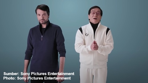 Jackie Chan dan Ralph Macchion